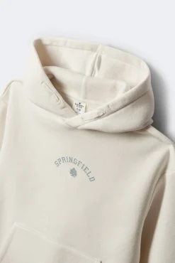 Sweatshirt com capuz Springfield