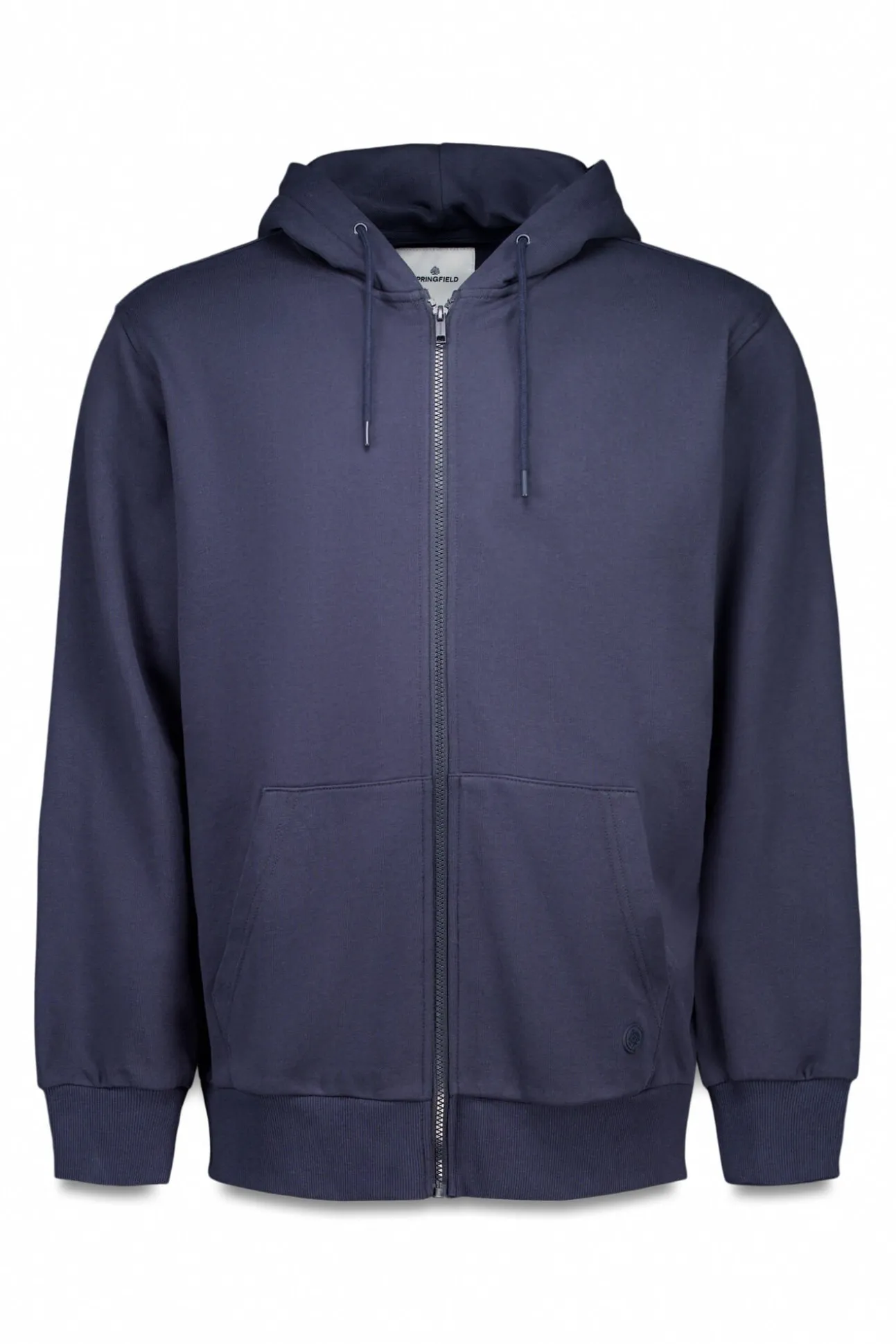 Sweatshirt com fecho-éclair e capuz