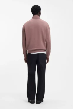 Sweatshirt com fecho-éclair
