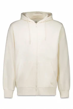 Sweatshirt com fecho-éclair e capuz
