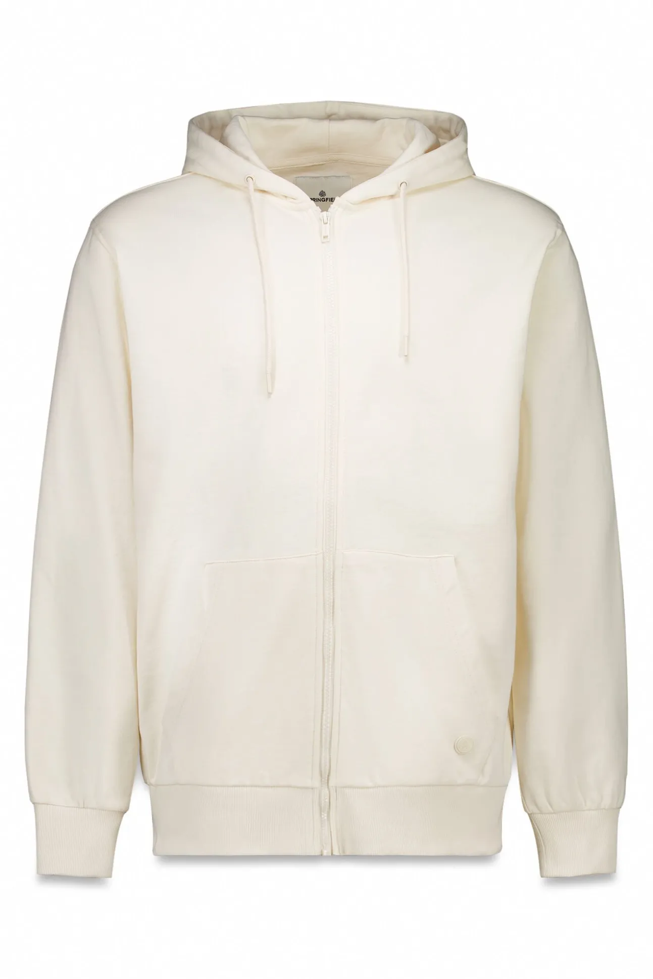 Sweatshirt com fecho-éclair e capuz