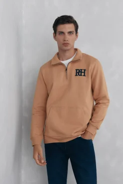Sweatshirt com gola Vespa