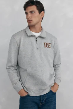 Sweatshirt com gola Vespa