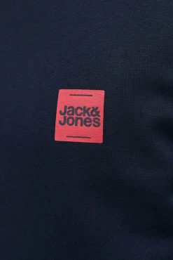 Sweatshirt com logo contrastante