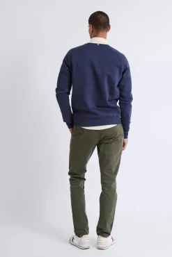 Sweatshirt com manga raglan com logo vintage