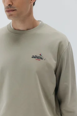 Sweatshirt com memórias da velha escola