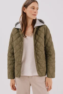 sweatshirt curto com capuz