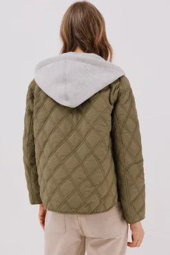 sweatshirt curto com capuz