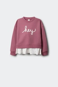 Sweatshirt da garota "Hey".