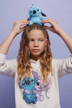 Sweatshirt das meninas Lilo & Stitch