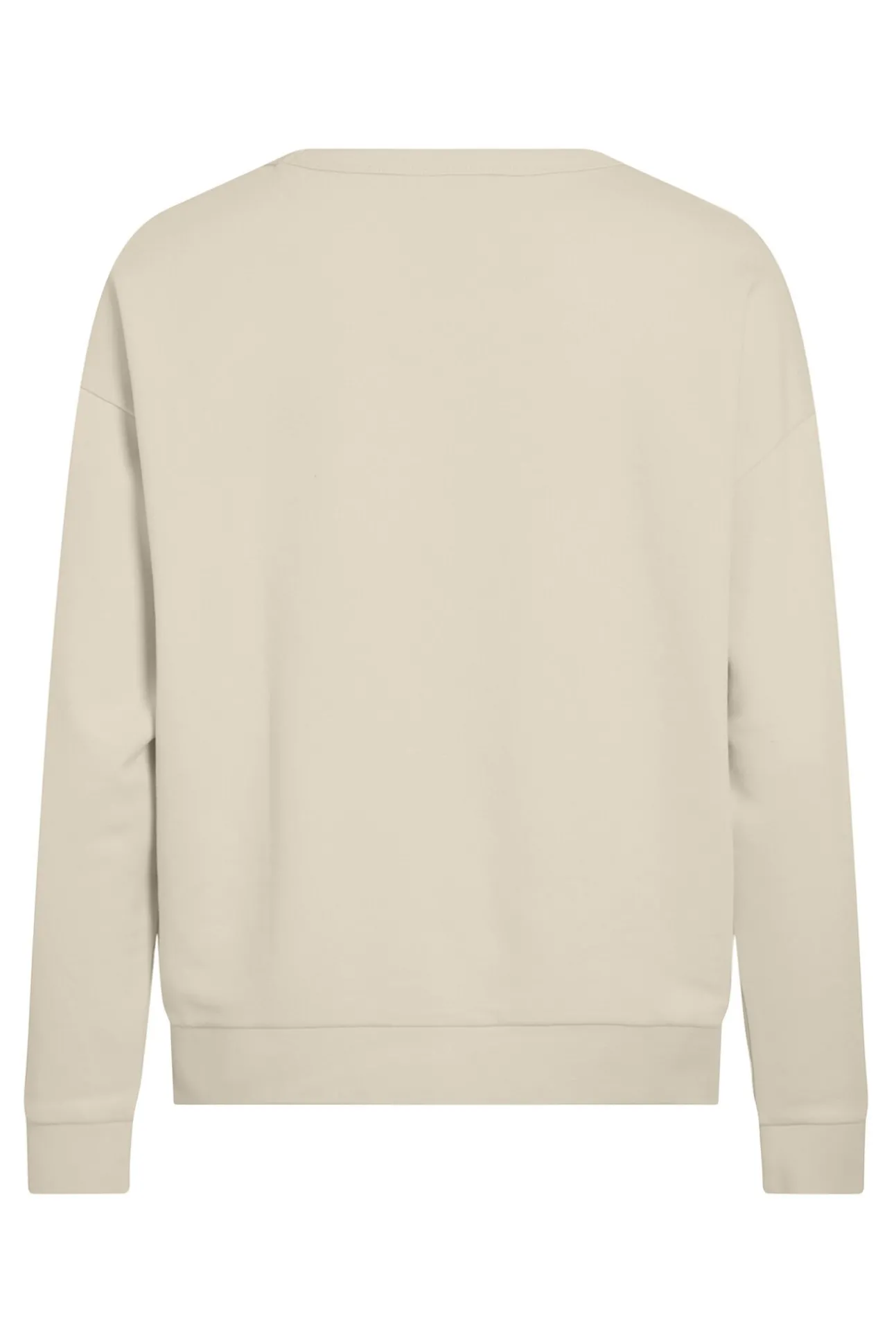 Sweatshirt de algodão orgânico com bordado