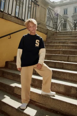 Sweatshirt de duas camadas para meninos