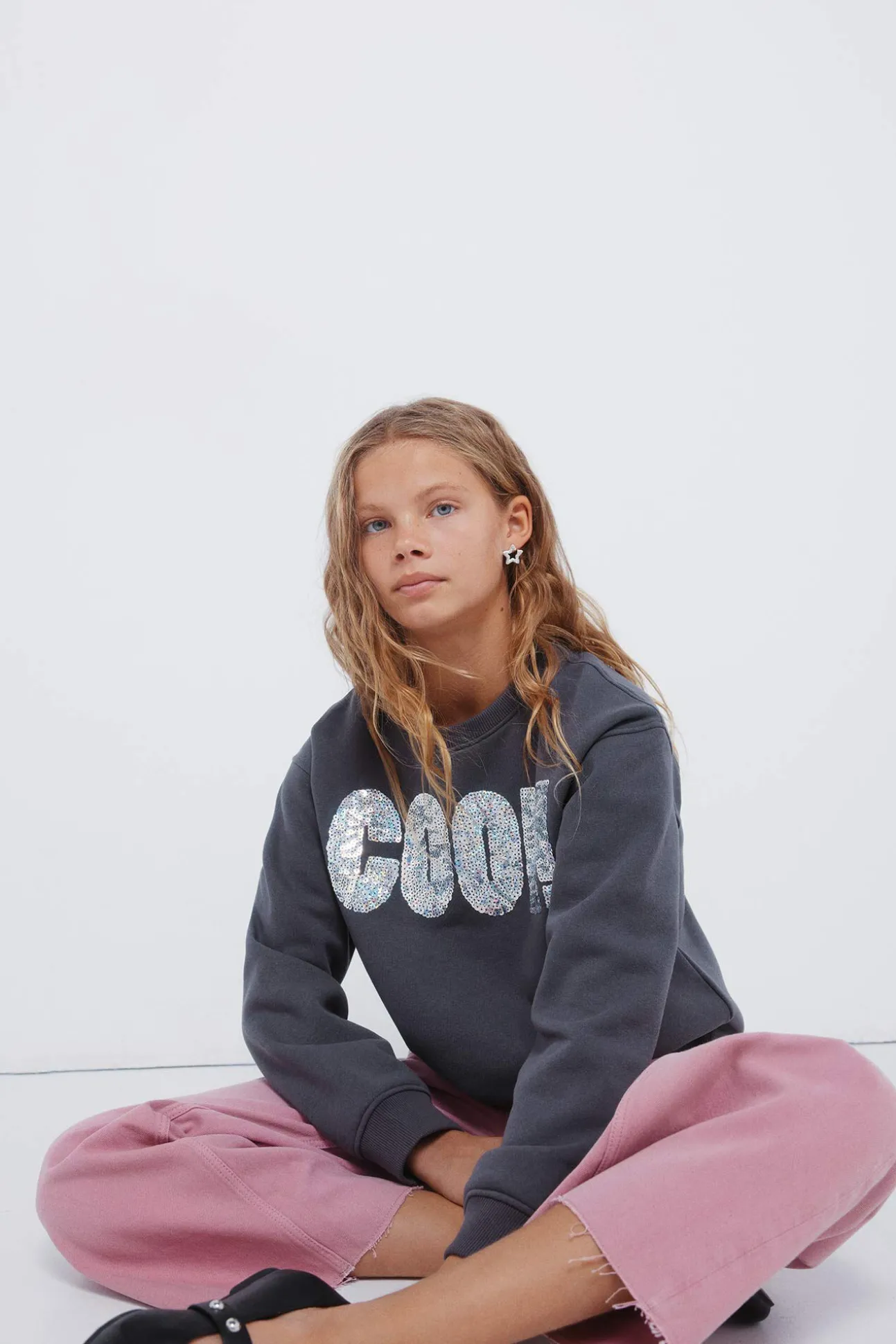 Sweatshirt de garota descolada