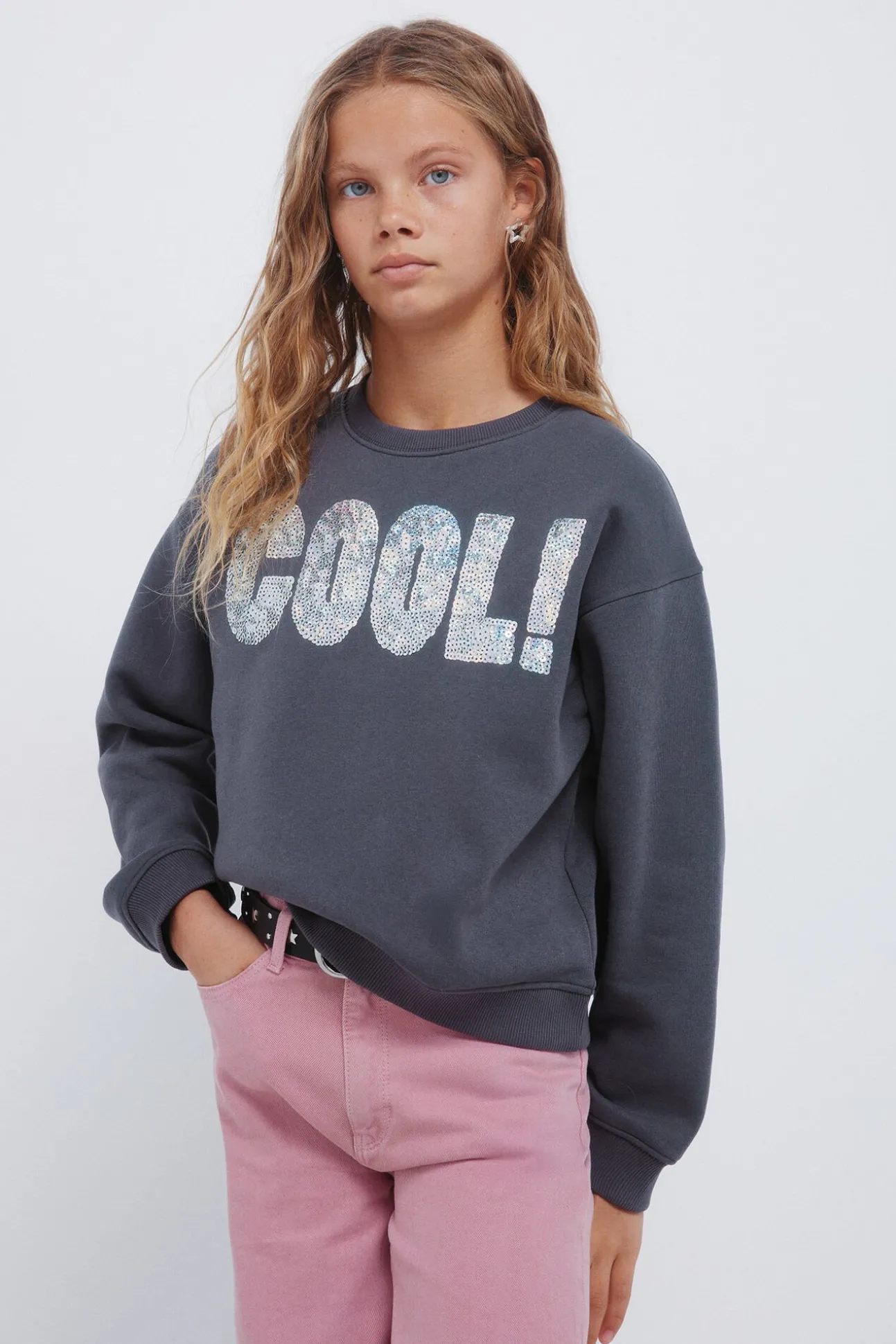 Sweatshirt de garota descolada