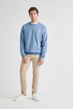 Sweatshirt de gola redonda estampada