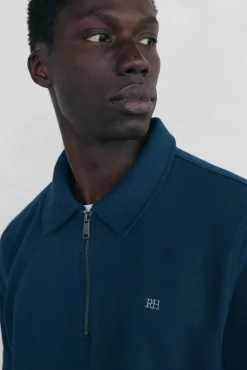 Sweatshirt de gola semicisne