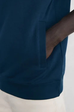 Sweatshirt de gola semicisne
