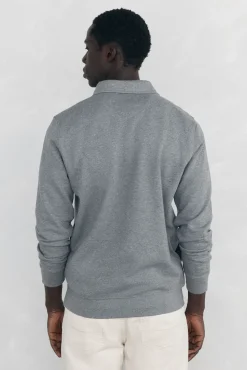 Sweatshirt de gola semicisne