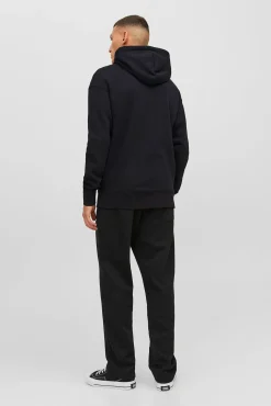 Sweatshirt descontraída com fecho-éclair