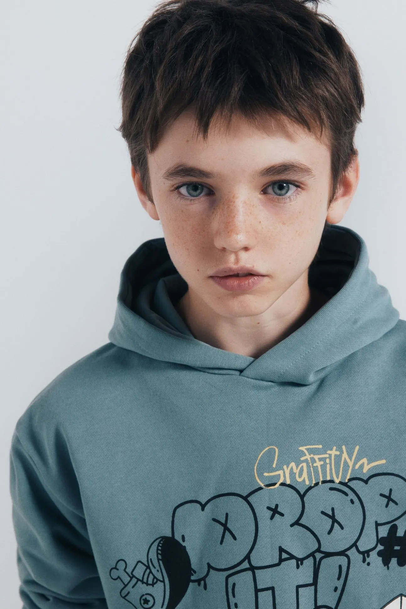 Sweatshirt "Drop it" para meninos