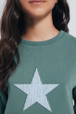 Sweatshirt Estrela Feminino
