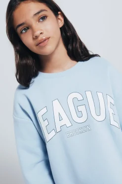 Sweatshirt feminino da liga