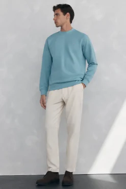 Sweatshirt gola caixa