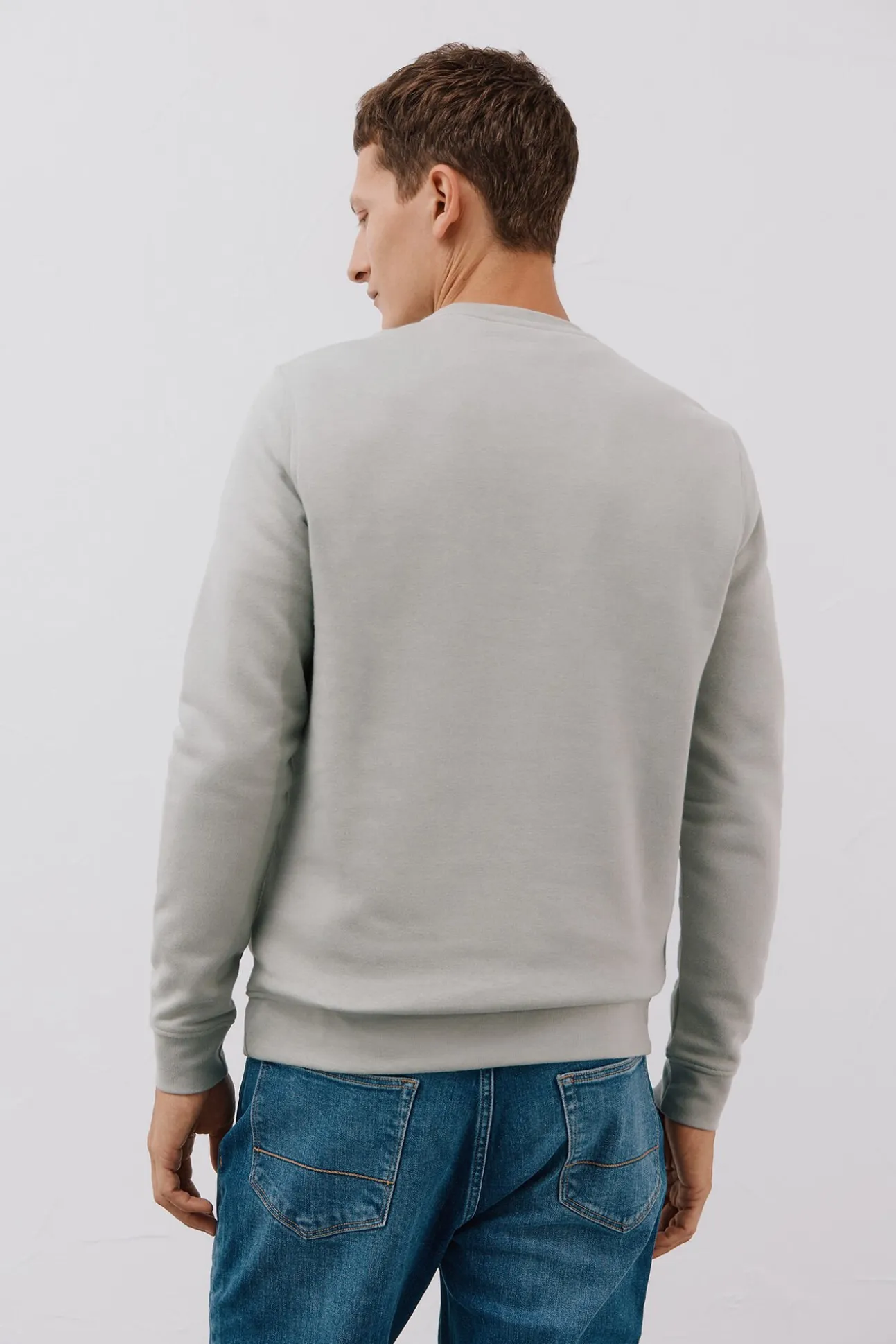 Sweatshirt gola caixa