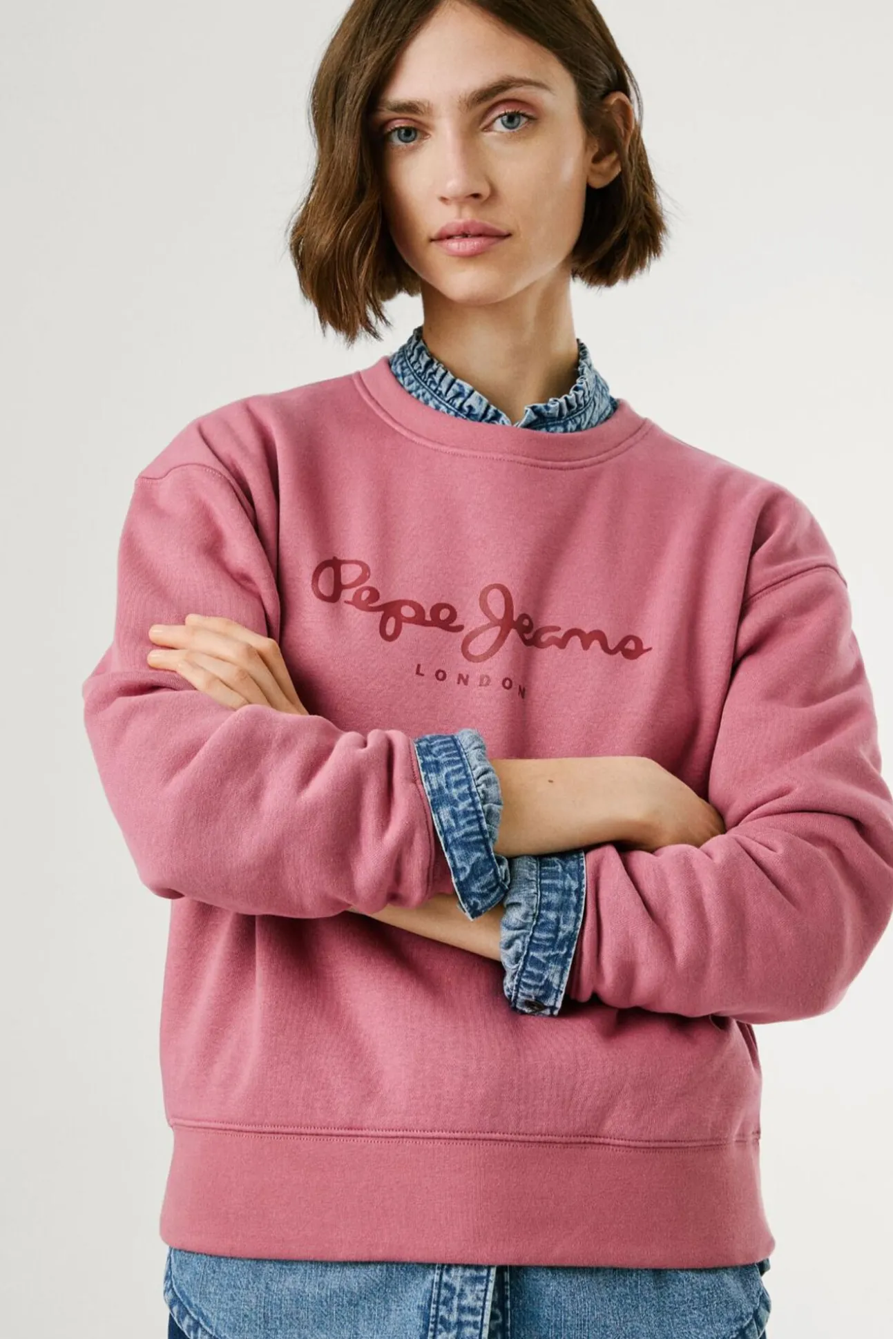Sweatshirt Gola Redonda Com Logo