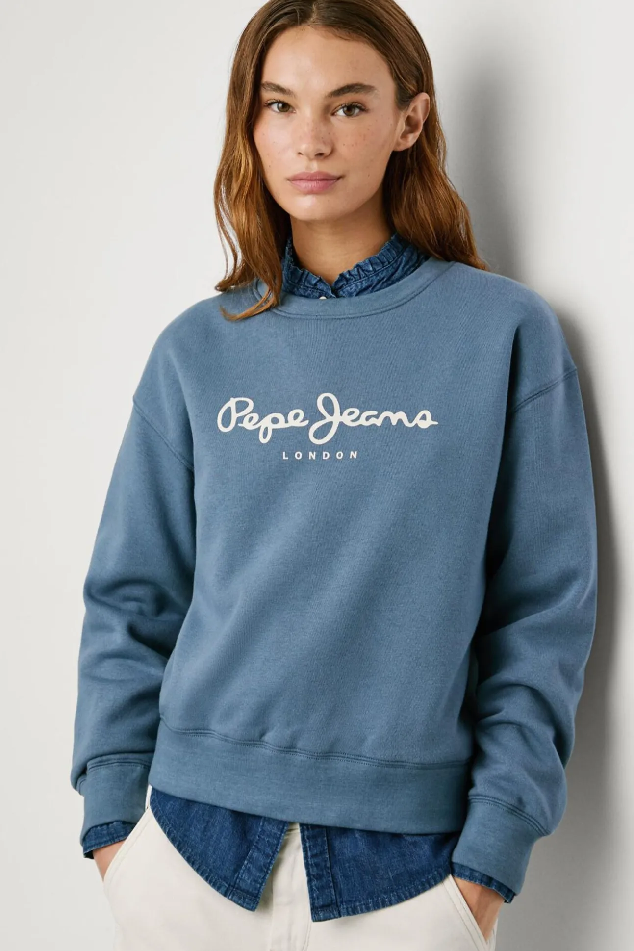 Sweatshirt Gola Redonda Com Logo