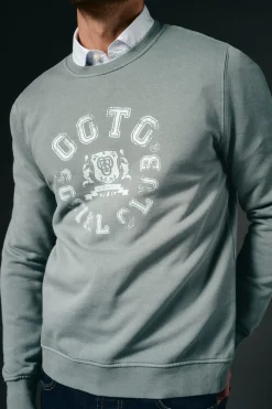 Sweatshirt gráfica gola caixa