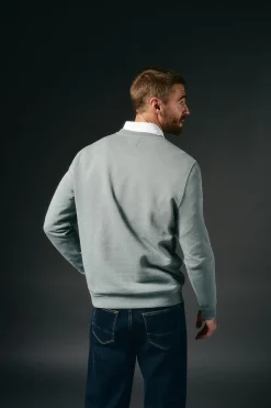 Sweatshirt gráfica gola caixa