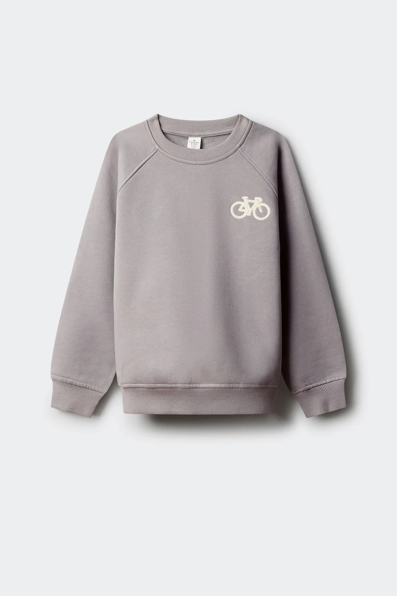 Sweatshirt infantil capuz para ciclismo