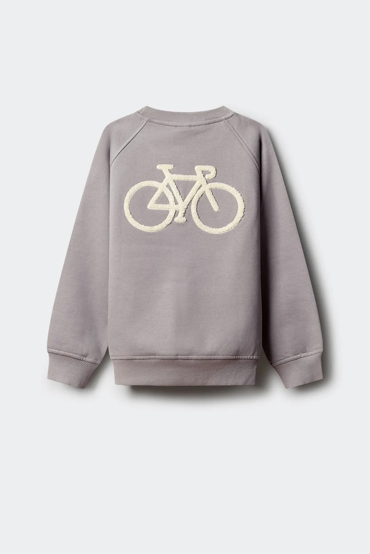 Sweatshirt infantil capuz para ciclismo