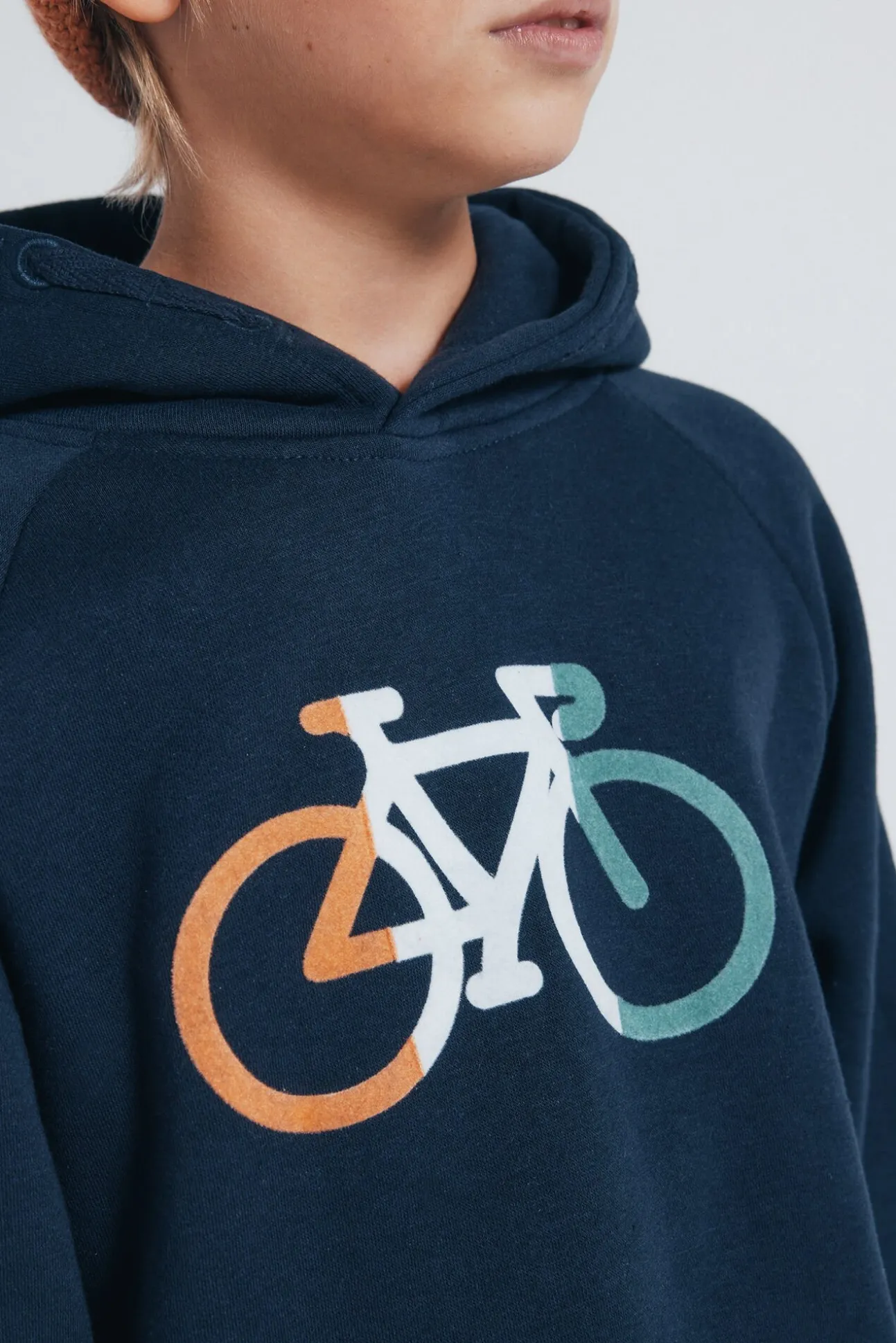 Sweatshirt infantil com capuz para capuz