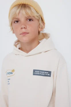 Sweatshirt infantil com capuz