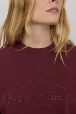 Sweatshirt logo bordado