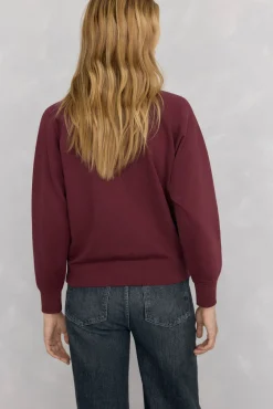 Sweatshirt logo bordado