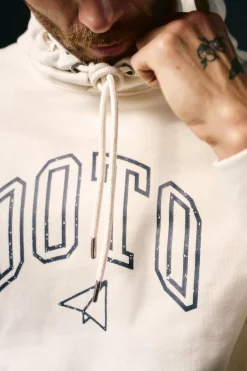 Sweatshirt logo com capuz