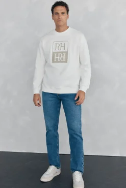 Sweatshirt logo relevo