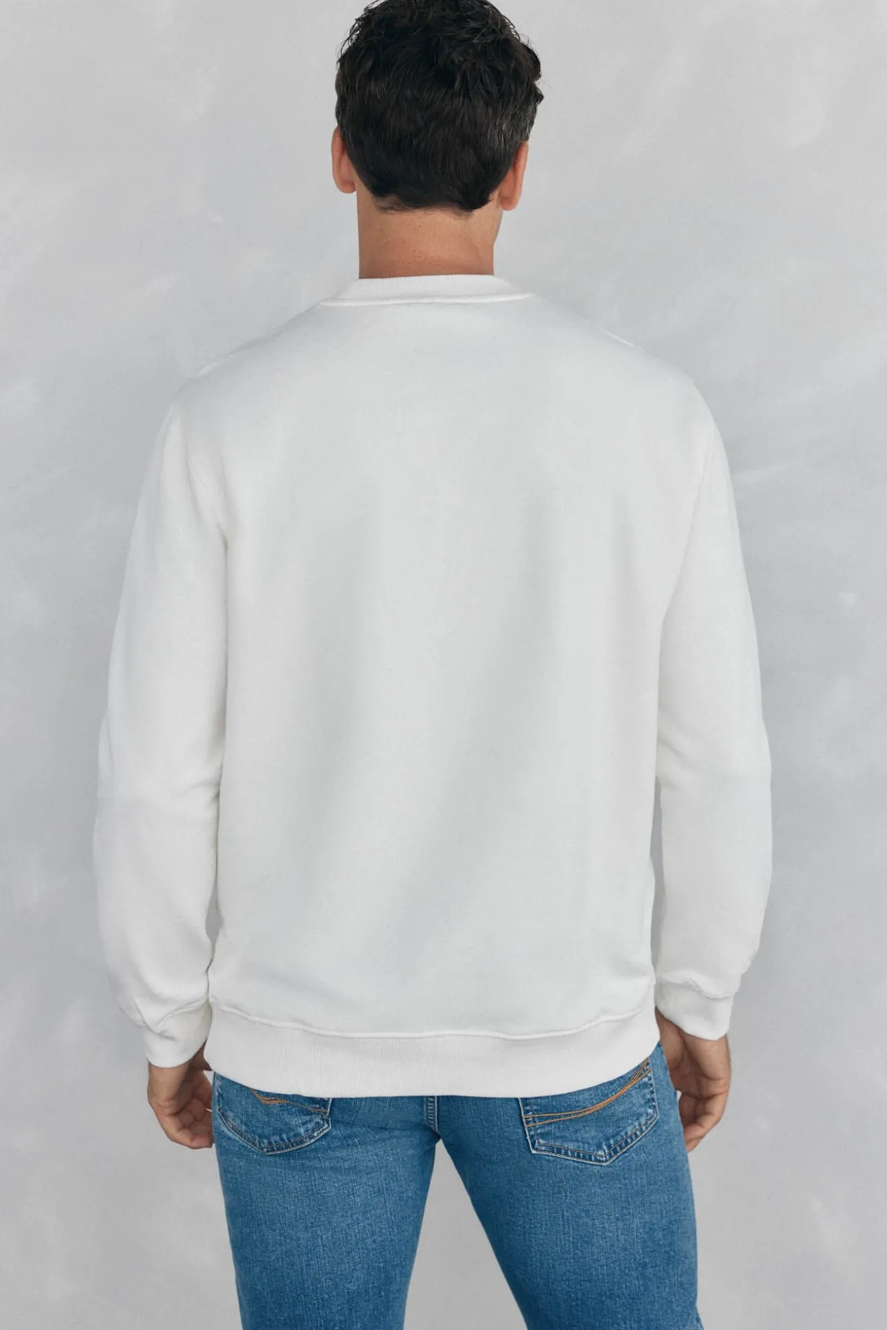 Sweatshirt logo relevo