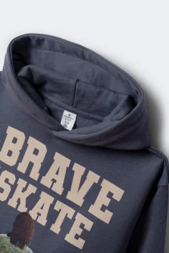 Sweatshirt para skate capuz