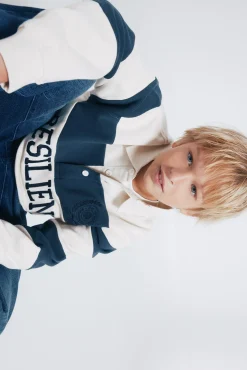 Sweatshirt riscas para meninos