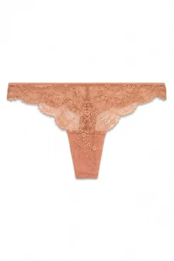 Tanga de renda laranja
