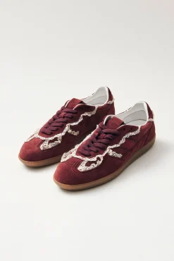 Tb.490 Pantufas de Couro Crochê