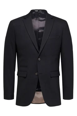Terno slim fit de duas peças em lã fria