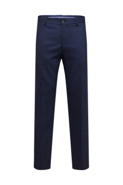 Terno slim fit de duas peças em lã fria