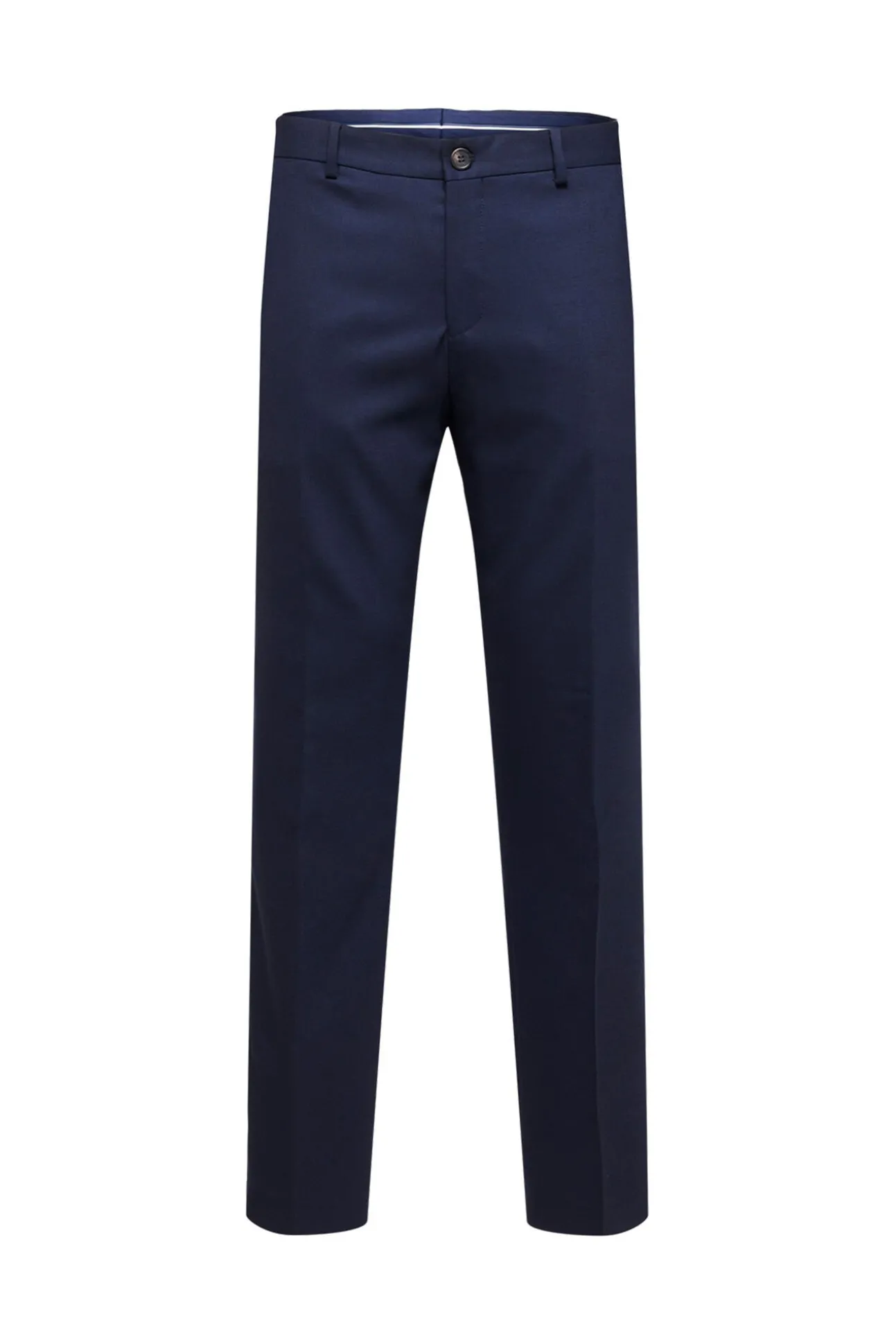 Terno slim fit de duas peças em lã fria