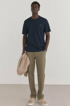 Textura de regular fit Chino