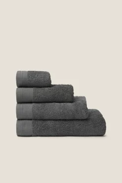 Toalha duche friso algodão egípcio 70 x 140 cm.